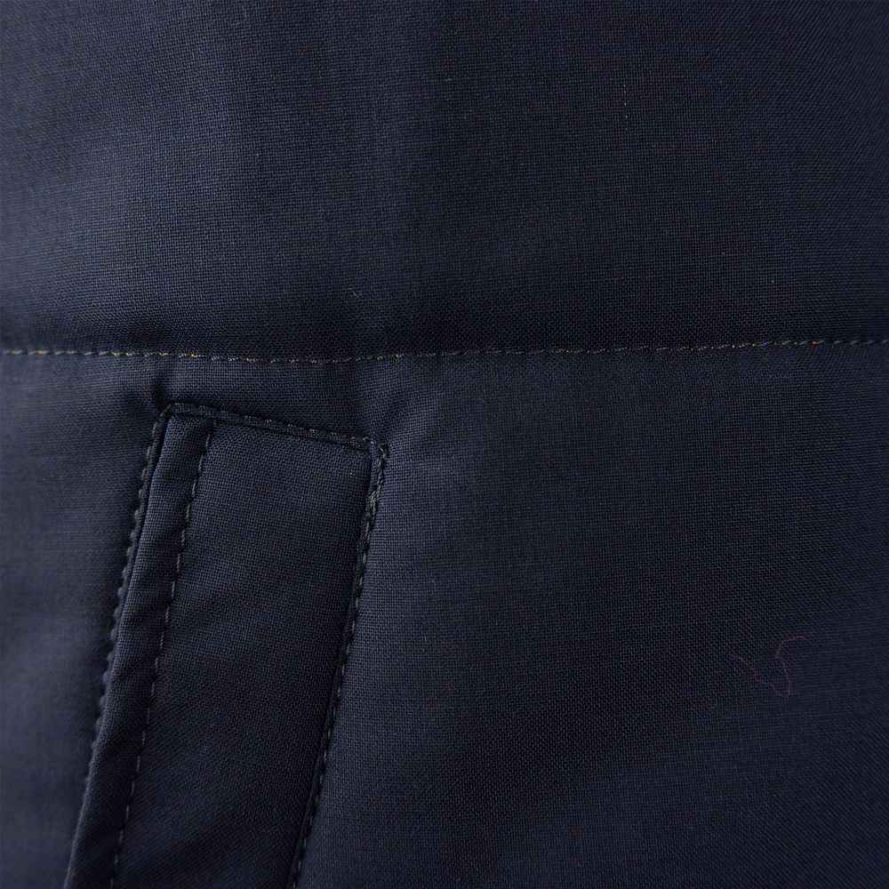 Made in Italy Blue Wool Sleveless Jacket