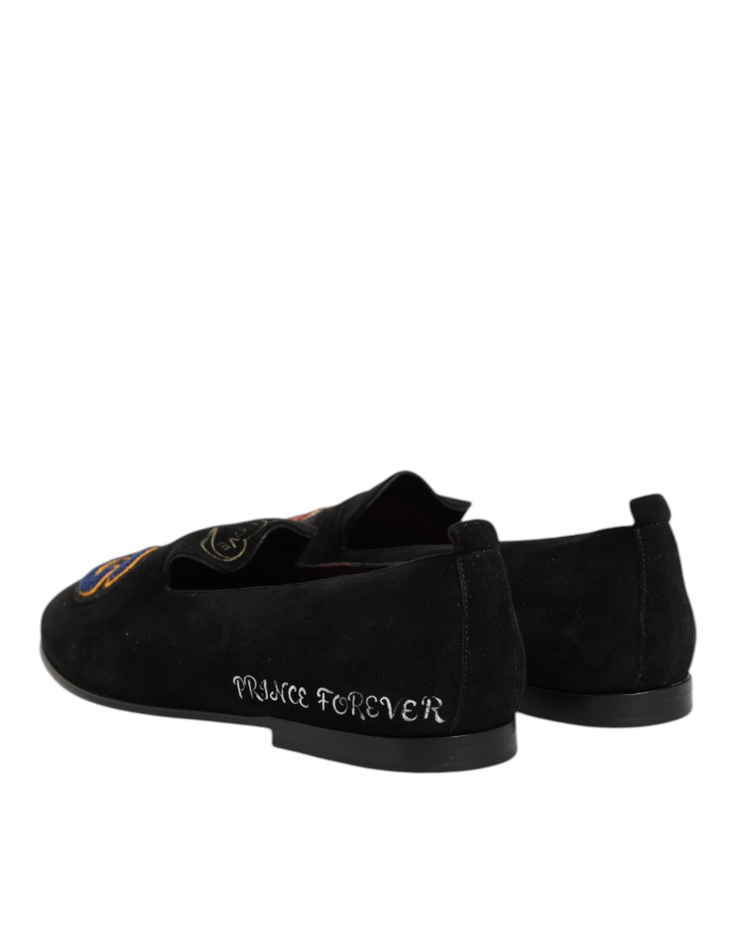Dolce & Gabbana DG Love Leren Slip On Loafers – Zwart