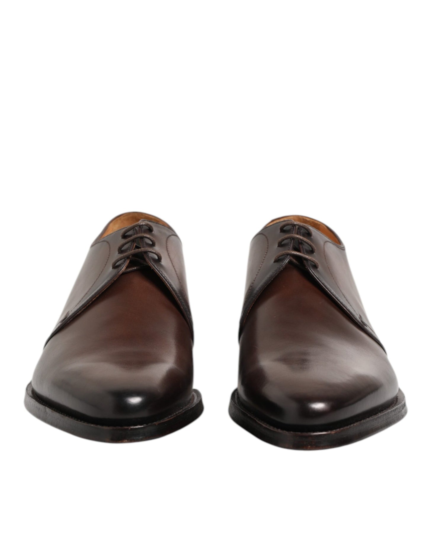 Derby Schoenen Dolce & Gabbana Bruin Leren Elegante Luxe