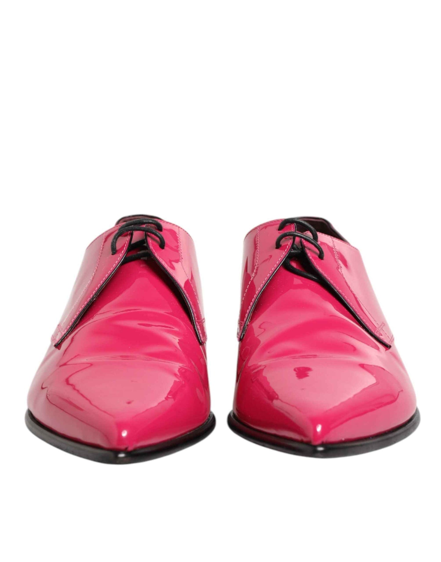 Dolce & Gabbana Derby Schoenen Kalfsleder Roze Patent