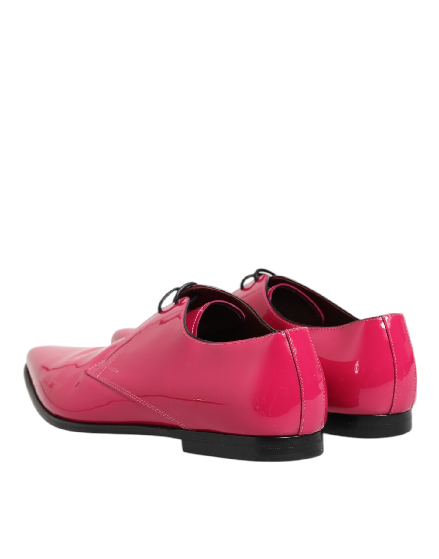 Dolce & Gabbana Derby Schoenen Kalfsleder Roze Patent