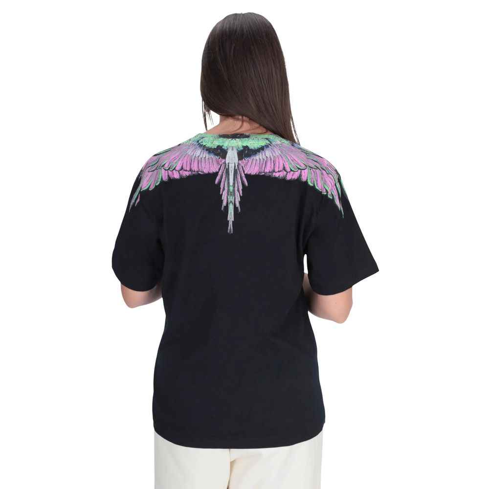 County of Milan Black Cotton T-Shirt