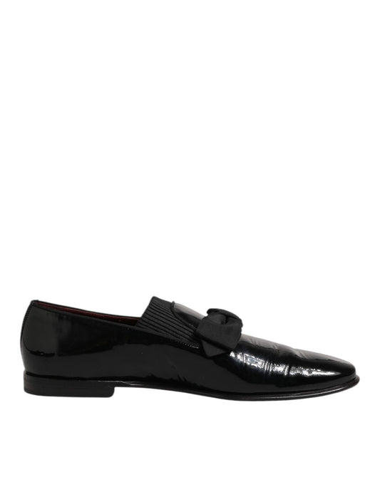 Dolce & Gabbana Leren Loafers Heren Zwart Luxe Comfort