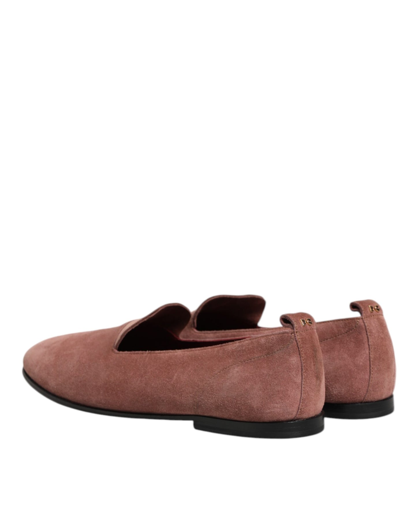 Dolce & Gabbana Pink Suede Loafers Heren Roze Luxe Premium