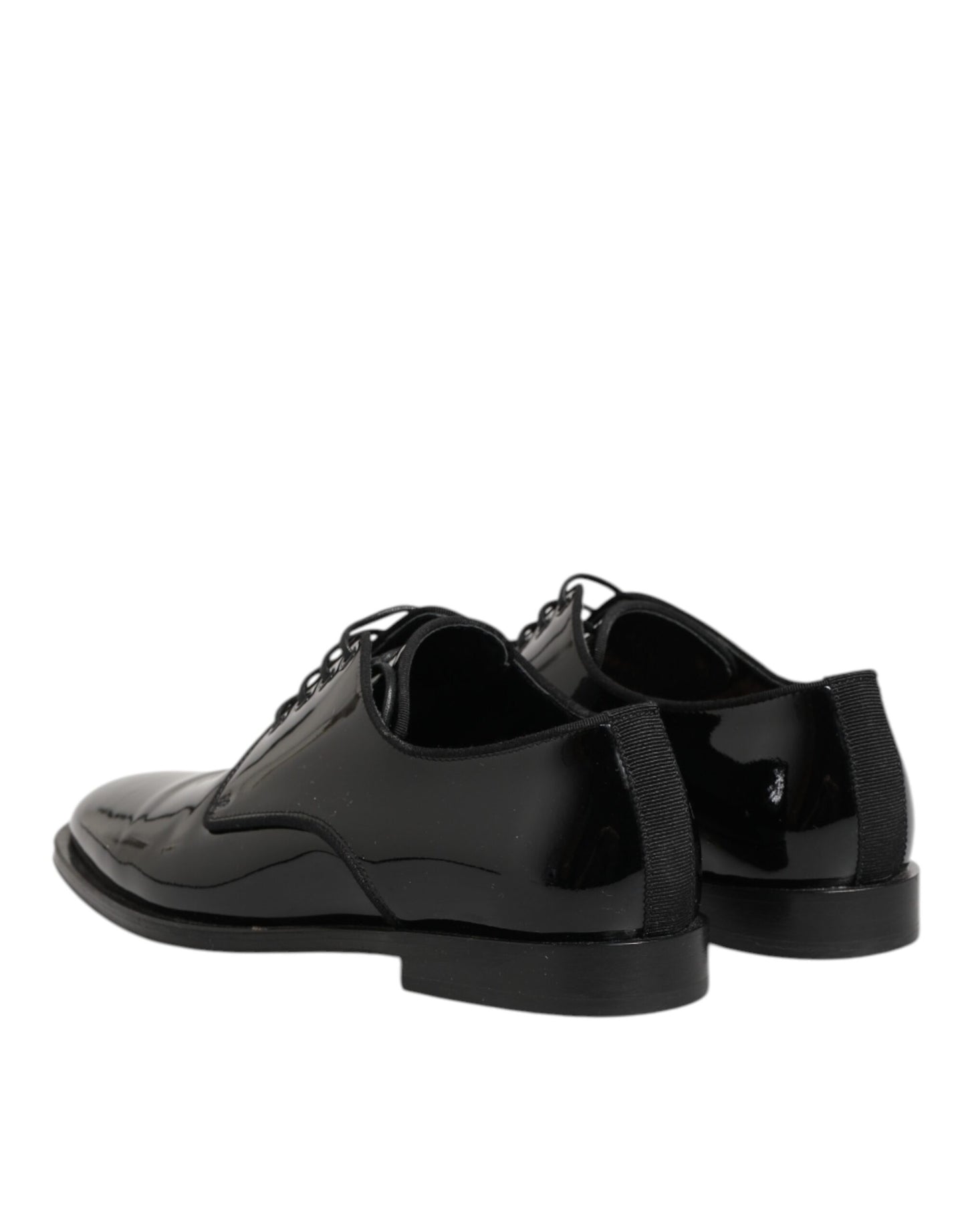 Dolce & Gabbana Derby Lederen Schoenen Formeel – Zwart