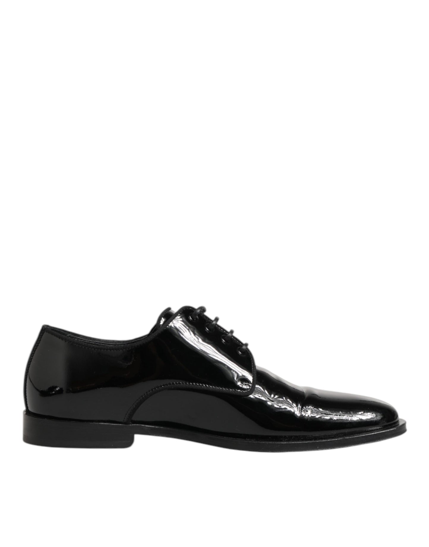 Dolce & Gabbana Derby Lederen Schoenen Formeel – Zwart