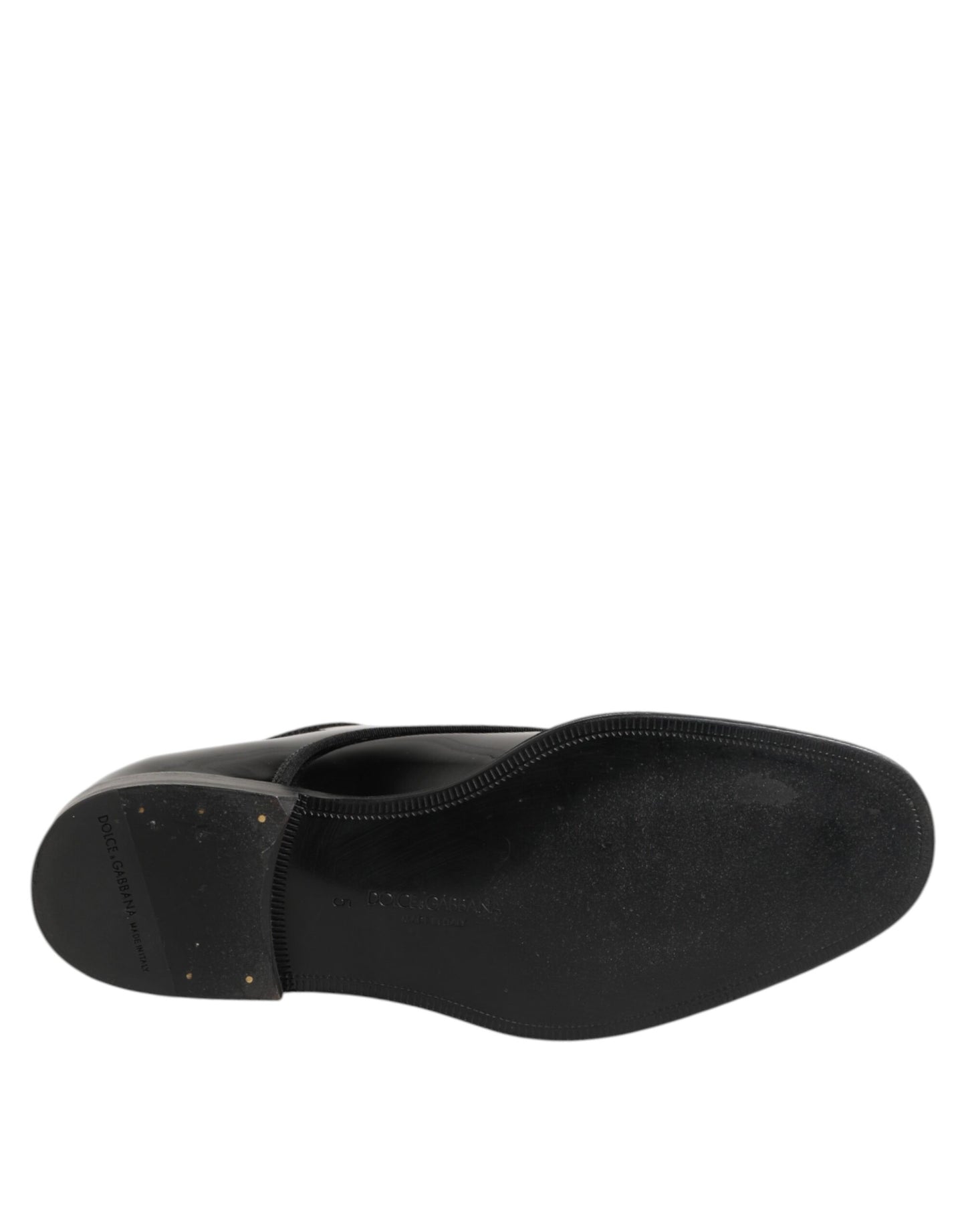 Dolce & Gabbana Derby Lederen Schoenen Formeel – Zwart