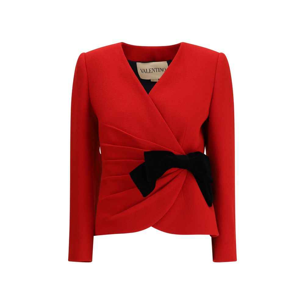 Valentino Wool Crepe Jacket