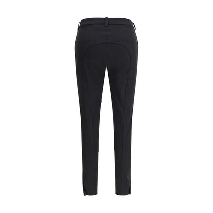 Cotton Jodhpur Broek Burberry Katoen Slim Fit Natuur