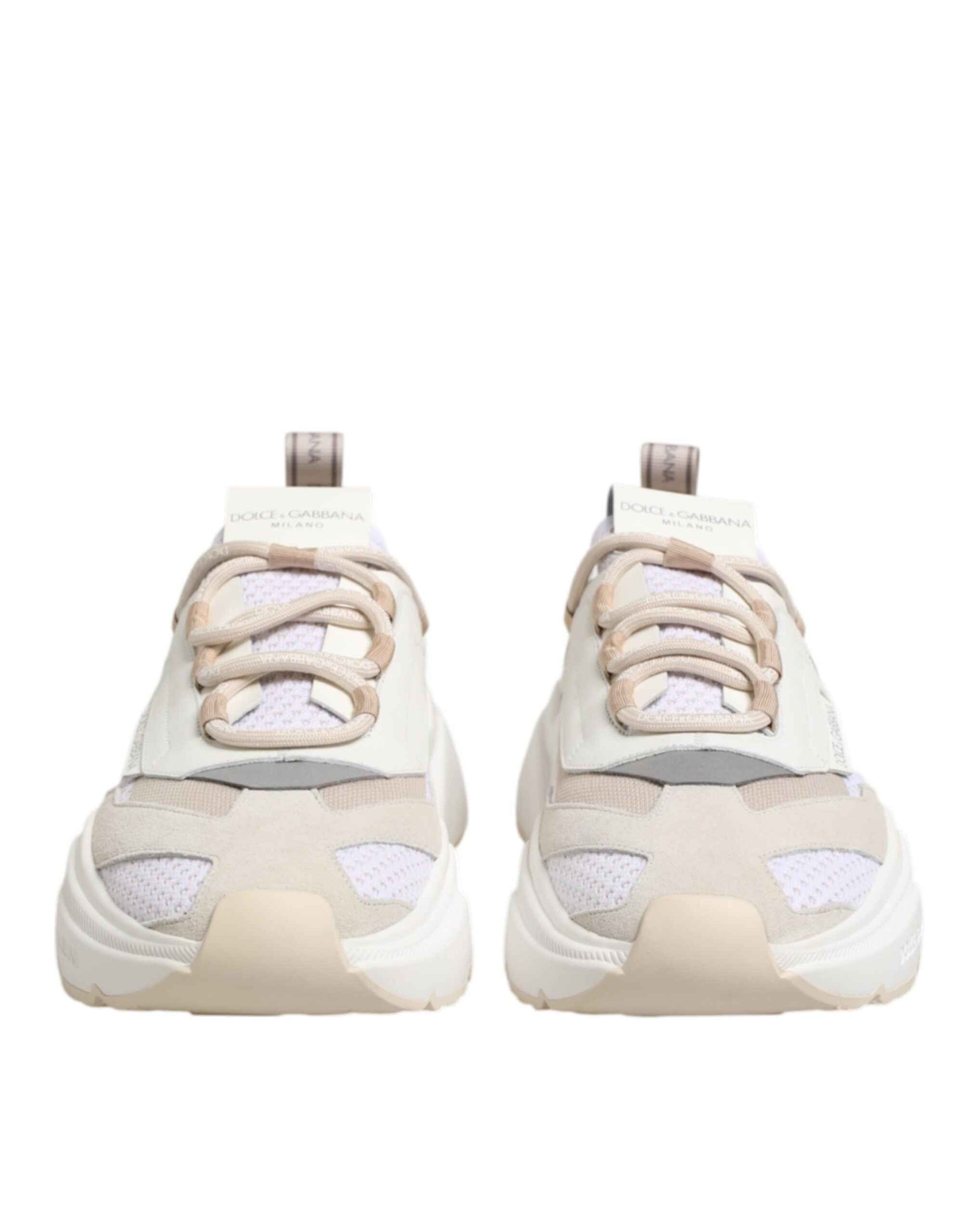 Dolce Gabbana Daymaster Sneakers Leer Luxe Multicolor