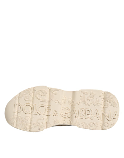 Dolce Gabbana Daymaster Sneakers Leer Luxe Multicolor