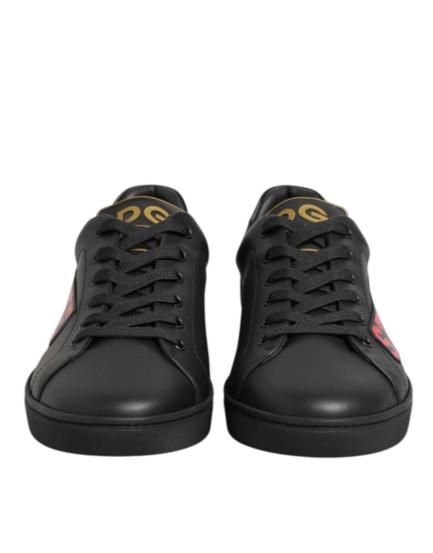 Dolce & Gabbana Street Life Sneakers Leer – Zwart Maat