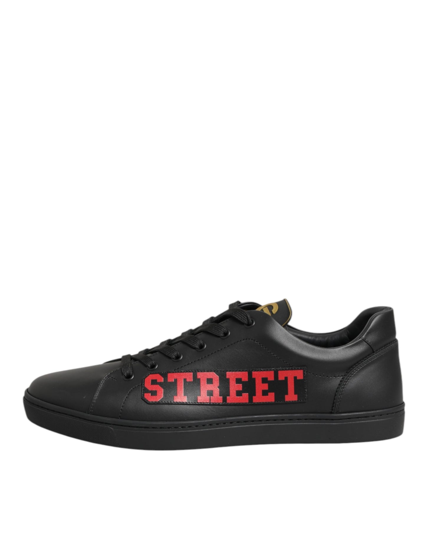 Dolce & Gabbana Street Life Sneakers Leer – Zwart Maat