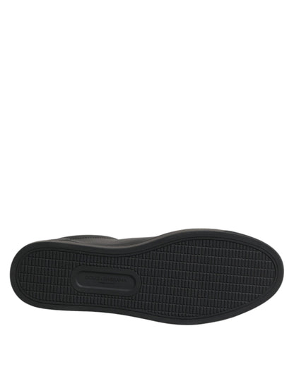 Dolce & Gabbana Street Life Sneakers Leer – Zwart Maat