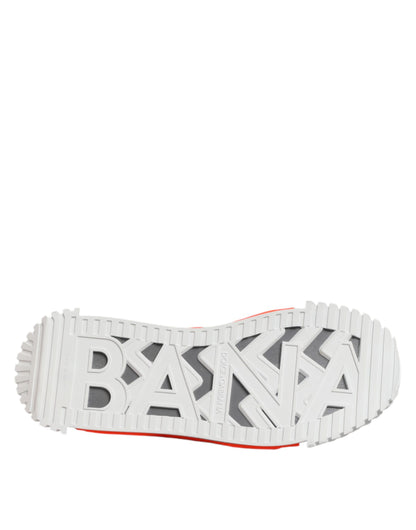 Dolce & Gabbana NS1 Sneakers Multicolor Katoen Laag Top