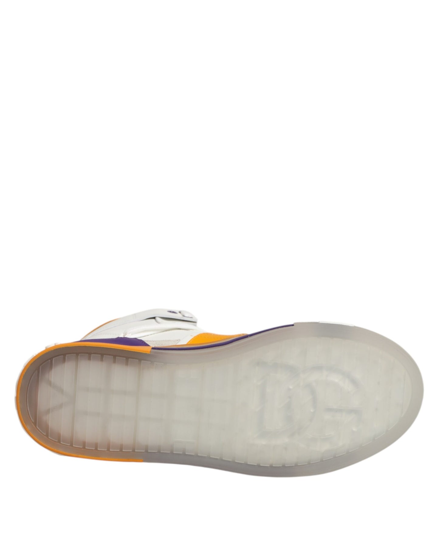 Dolce & Gabbana Hoge Top Sneakers Leer Veelkleurig Premium
