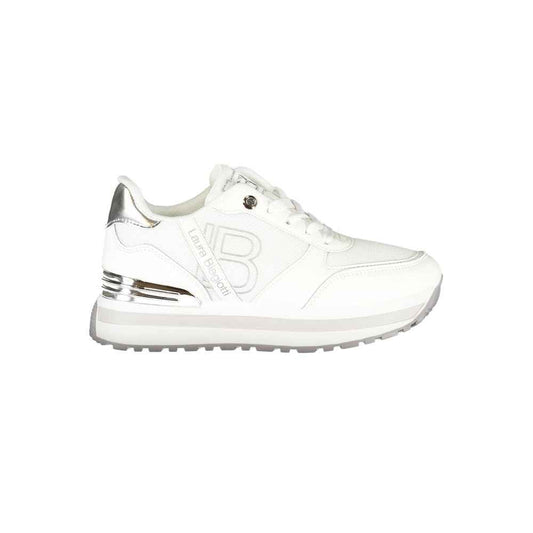 Laura Biagiotti White Polyester Sneaker