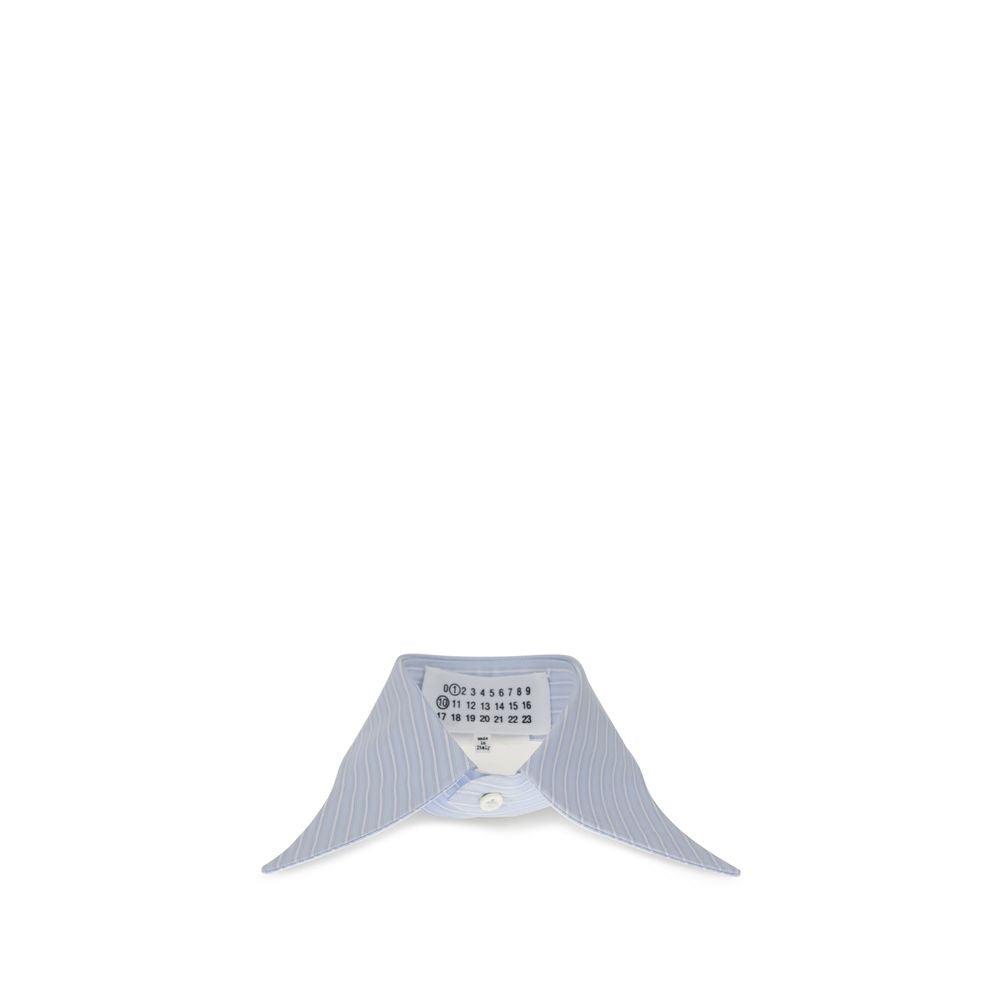 Striped Collar Maison Margiela Katoen Poplin Luxe Premium