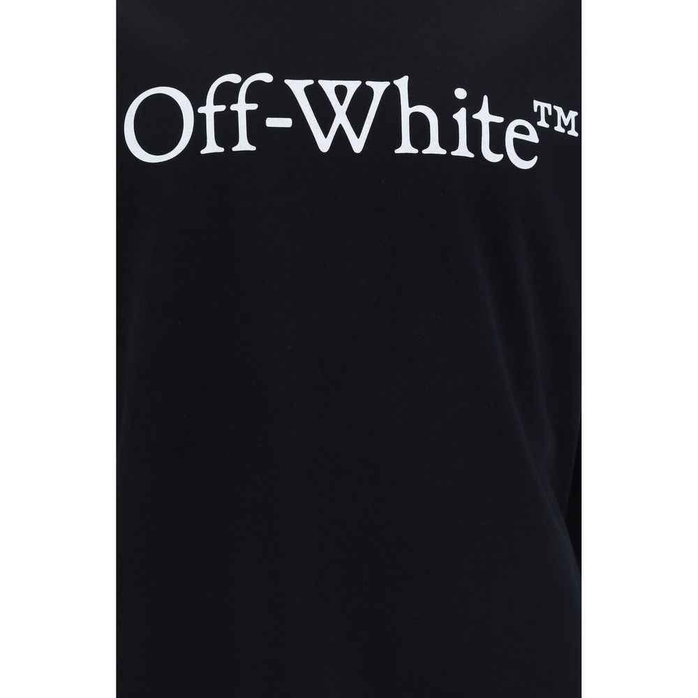 Off-White Big Bookish Skate T-Shirt Katoen – Monochroom