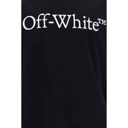 Off-White Big Bookish Skate T-Shirt Katoen – Monochroom