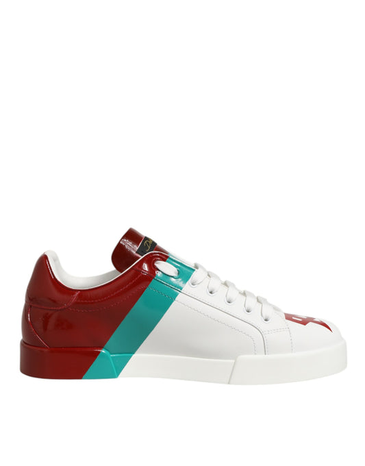 Sneaker Dolce Gabbana Leren Multicolor Low Top Luxe