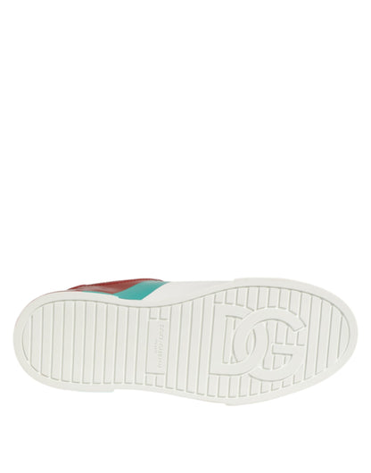 Sneaker Dolce Gabbana Leren Multicolor Low Top Luxe