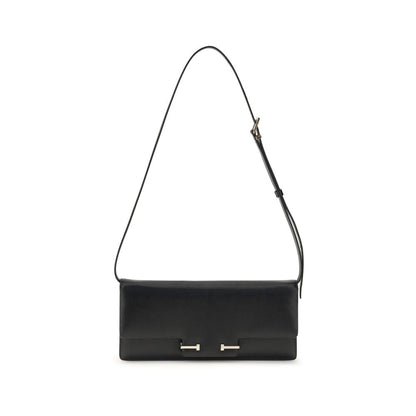 Tom Ford Schoudertas Geitenleder AW25 55x55x13,5 cm