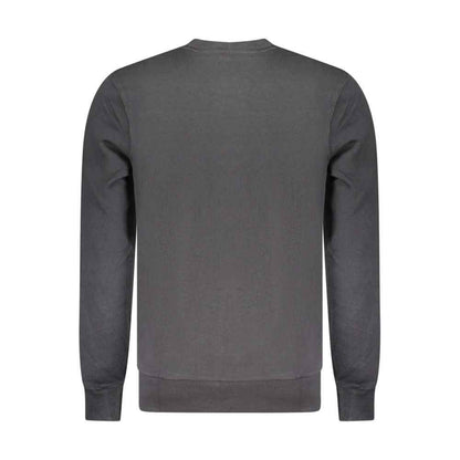 North Sails Black Cotton Sweatshirt