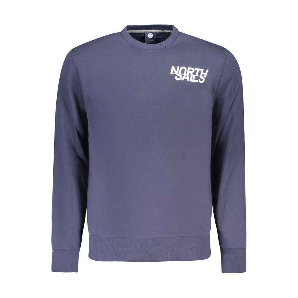 North Sails Blue Cotton Sweatshirt