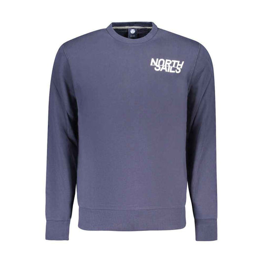 North Sails Blue Cotton Sweatshirt