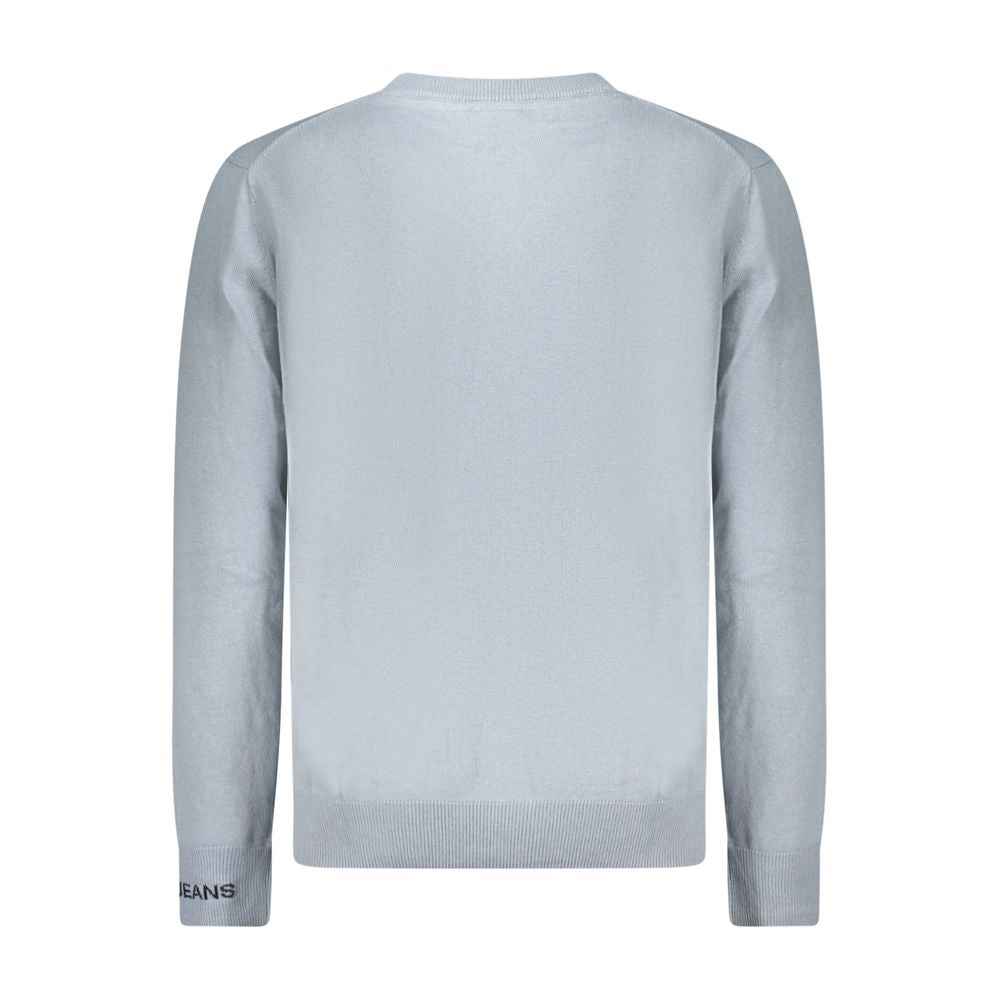 Pepe Jeans Katoen Trui Blauw Met Geborduurd Logo Trendy