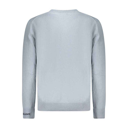Pepe Jeans Katoen Trui Blauw Met Geborduurd Logo Trendy