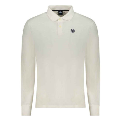 North Sails White Cotton Polo Shirt