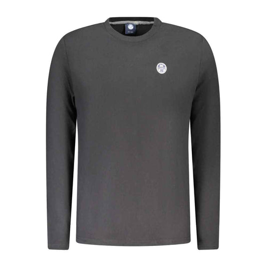 North Sails Black Cotton T-Shirt