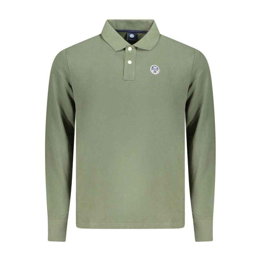 North Sails Green Cotton Polo Shirt