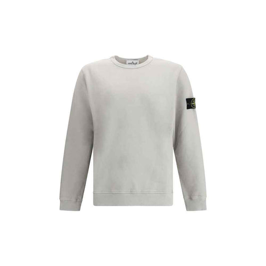 Stone Island Logo Sweatshirt Katoen Luxe Comfort Beperkt