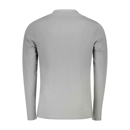 Hugo Boss Katoenen T Shirt Stijlvolle Pasvorm – Grijs