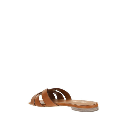 Saint Laurent Kalfsleer Sandalen - Luxe Design en Details