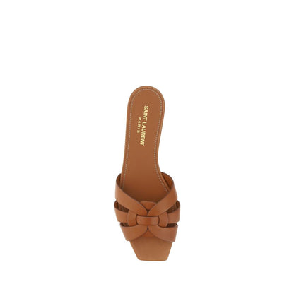 Saint Laurent Kalfsleer Sandalen - Luxe Design en Details