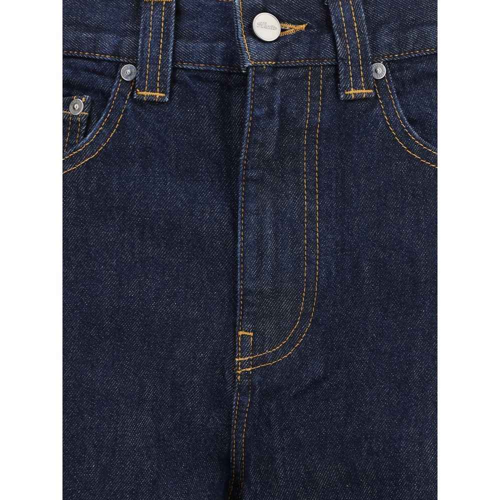 Khaite Bonnie high-waisted wide-leg jeans