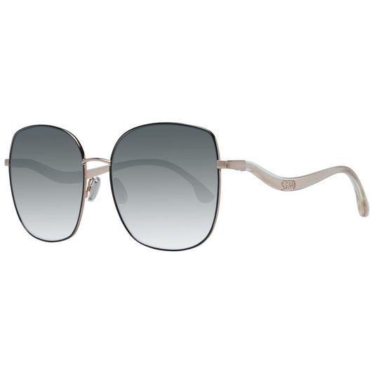 Jimmy Choo Zonnebril Zwart Vierkante 145mm Luxe Collectie