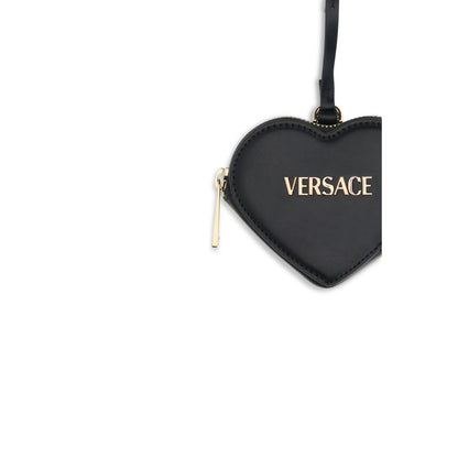 Versace Zip Coin Purse Nappa Leer Luxe - 10x10x2.5