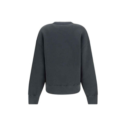Ami Paris Ami De Coeur Embosse Sweatshirt Geborstelde Katoen
