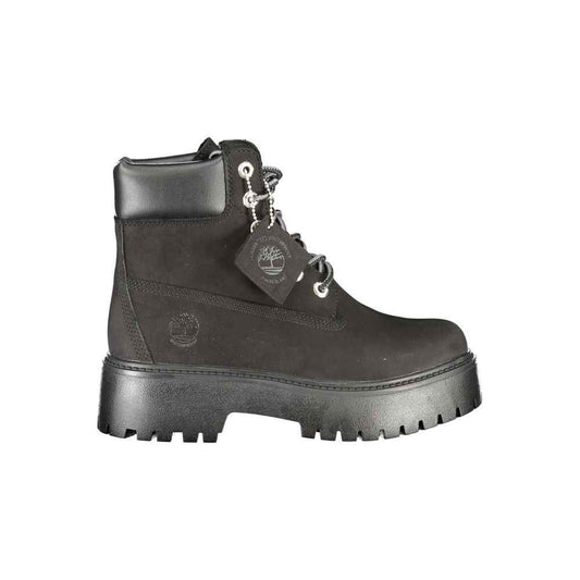 Timberland Polyester Ankleboot Zwart Voor Luxe Dames