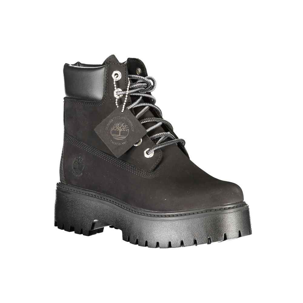 Timberland Polyester Ankleboot Zwart Voor Luxe Dames
