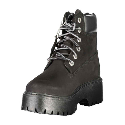 Timberland Polyester Ankleboot Zwart Voor Luxe Dames
