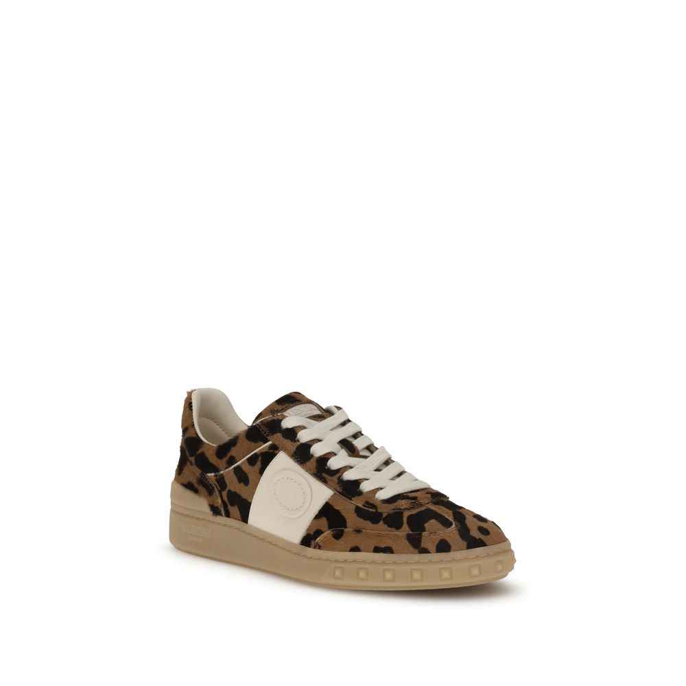 Valentino Garavani Upvillage Sneaker Kalfsleer Dierenprint