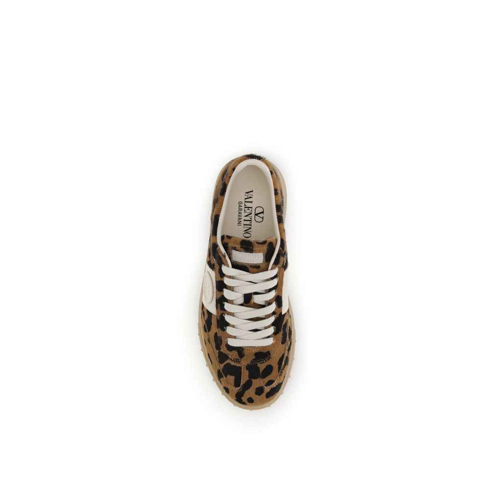 Valentino Garavani Upvillage Sneaker Kalfsleer Dierenprint