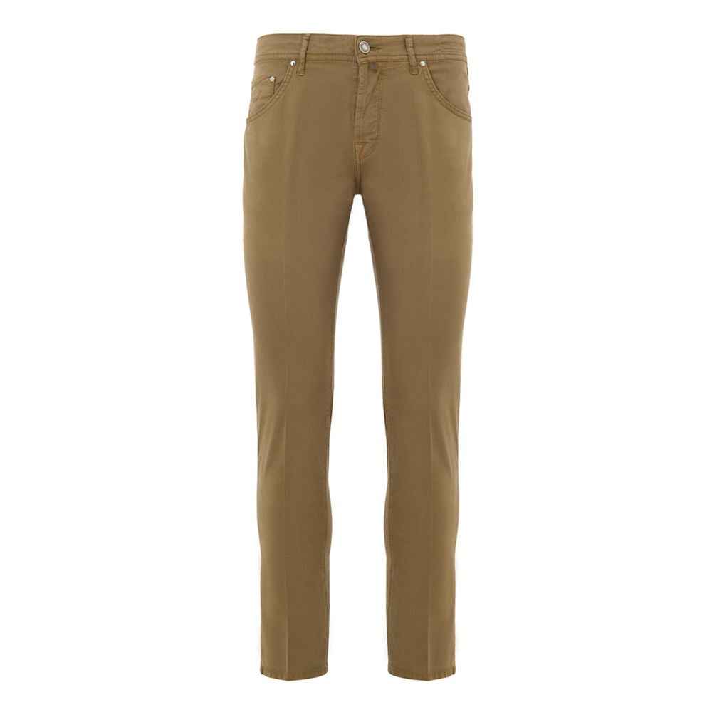 Jacob Cohen Beige Cotton Skinny Pant