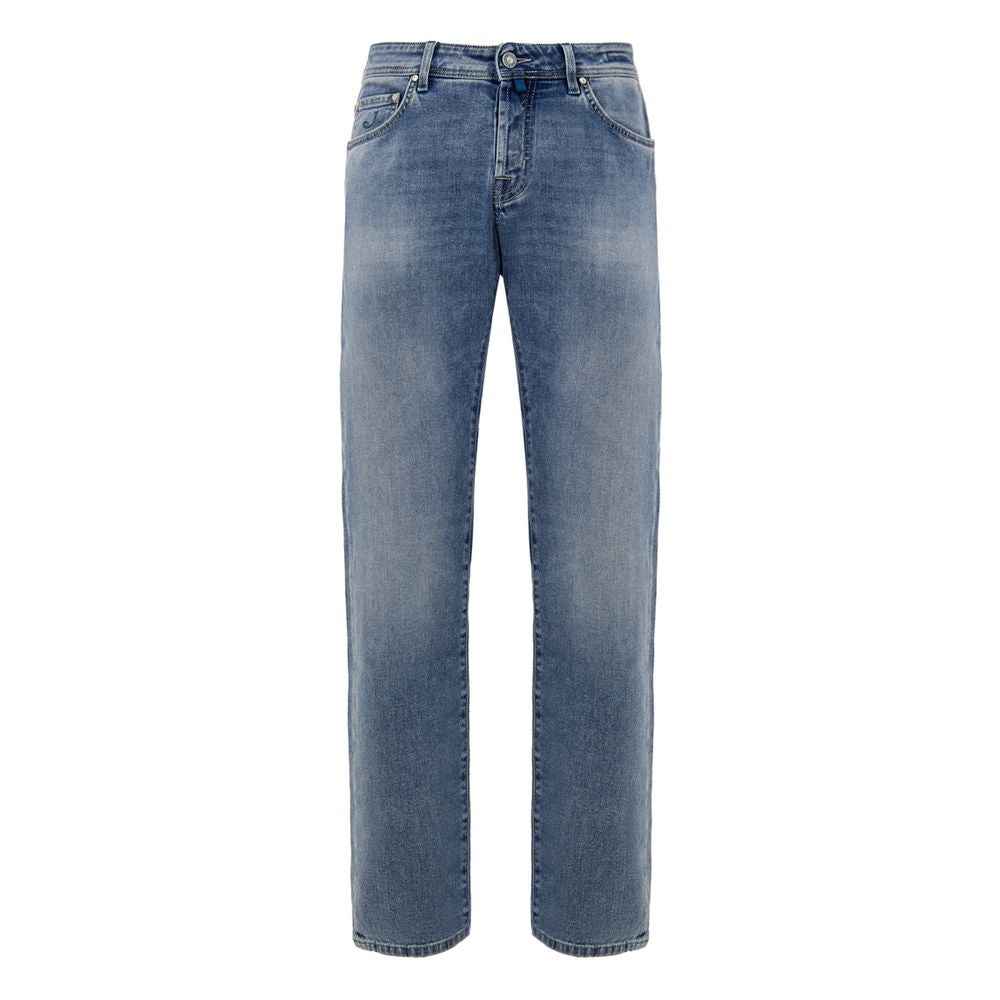 Jacob Cohen Nick Slim Jeans Denim - Verbleekt Blauw